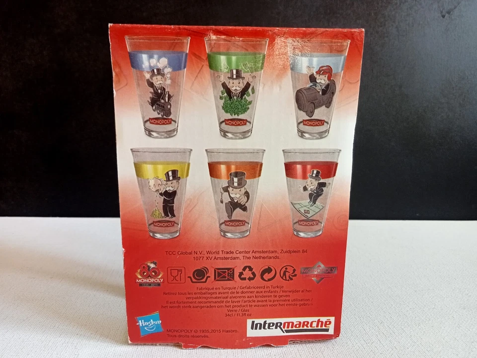 Verre Monopoly / Hasbro - Photo 3/4