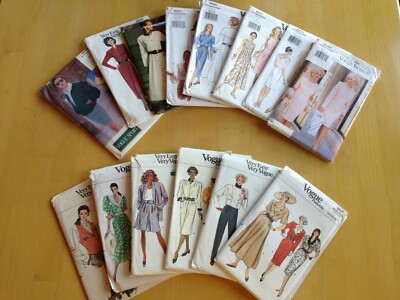1980's-1990's Part II SM Vogue Sewing Pattern, Uncut, Choose Your Style