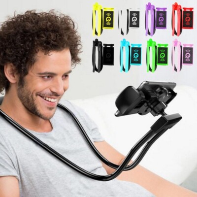 Flexible Mobile Phone Holder Hanging Neck Lazy Necklace Bracket