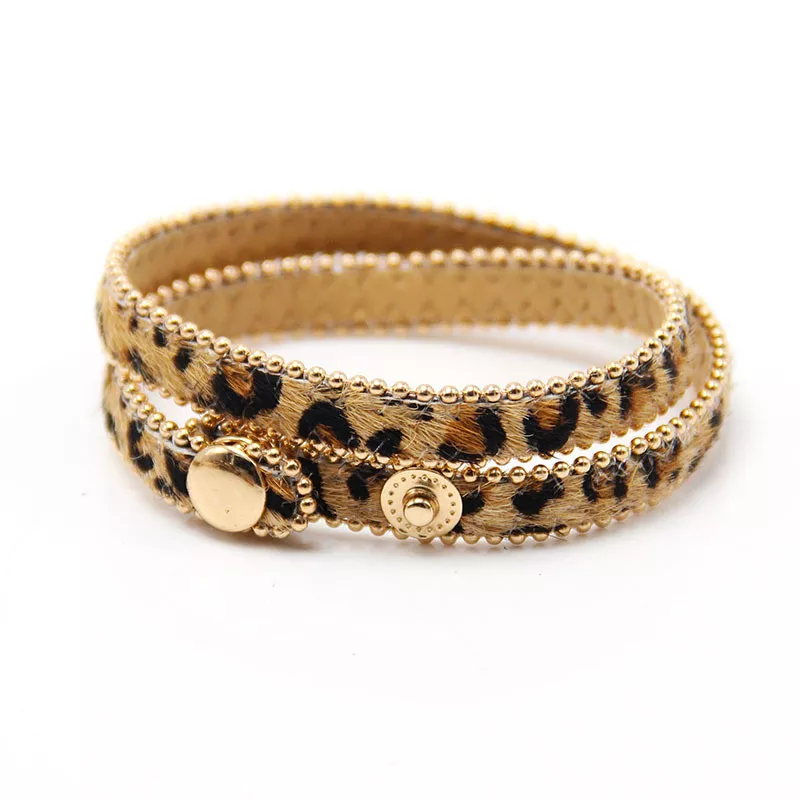 Leopard 2024 wrap bracelet