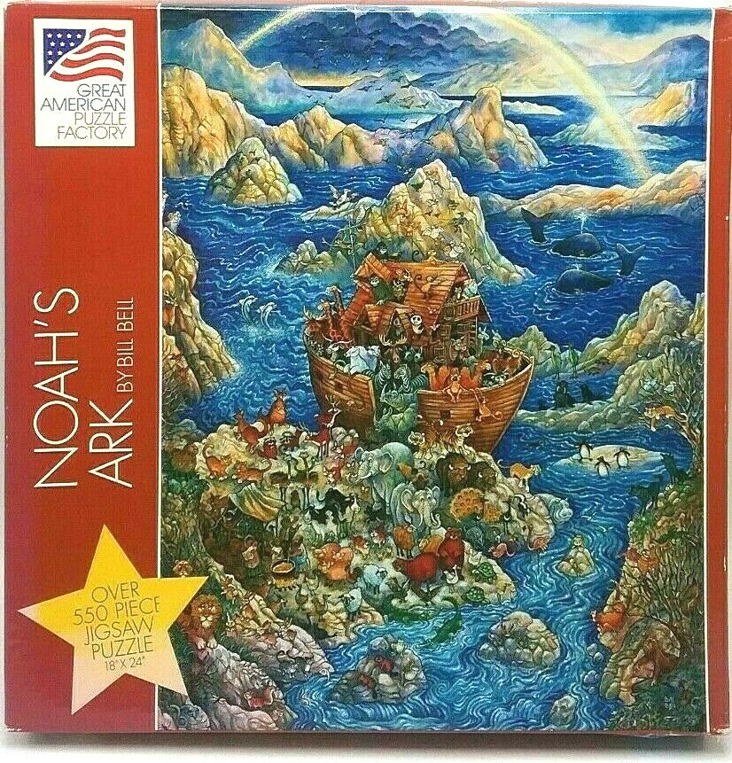 Noah's Ark Jigsaw Puzzle by Raul Del Rio - Pixels Noah 's Ark Under The Sea 500ピースパズル