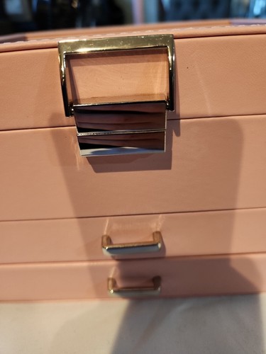 Jewelry Box for Women | 3-Layers Jewelry Organizer Storage Display with Glass... - Picture 2 of 6