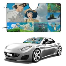 THE WIND RISES Car Windshield Sun Shade for Car SUV Truck Front Window