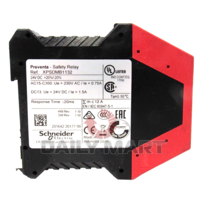 New In Box SCHNEIDER XPSDMB1132 Safety Relay | eBay New In Box SCHNEIDER XPSDMB1132 Safety Relay | eBay
