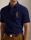 Polo Ralph Lauren Classic Fit Dog Embroidered Polo Shirt Blue/Navy RRP 110.00€