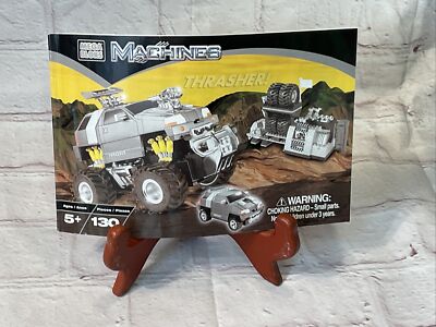 Mega Bloks Machines THRASHER Tank Instruction Manual Book Only Replacement No Bk