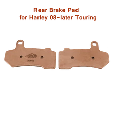 Rear Brake Pads For Harley Touring Road King Glide Special FLHRC FLHRXS FLHXS 
