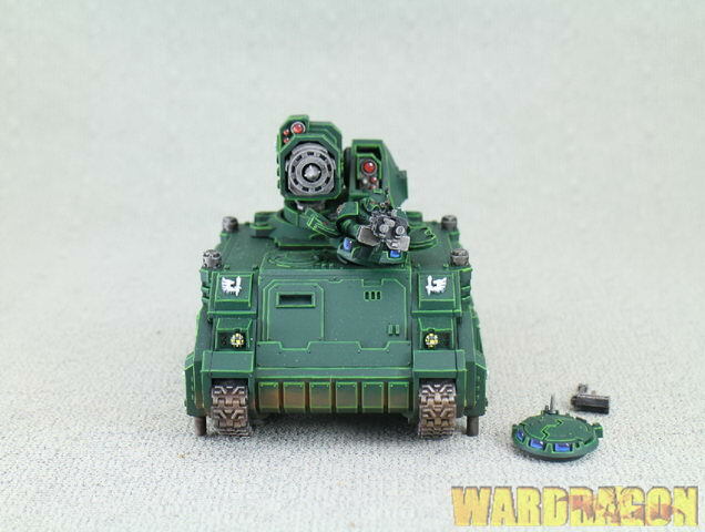 25mm Warhammer 40K WDS painted Space Marine Hunter l84 | eBay