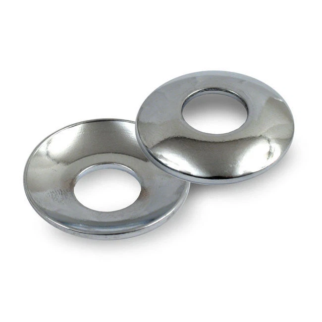 Boulon D'Amortisseur Vitre 1/2 " Trou Chrome pour Harley Davidson FL, XL - Photo 1/1