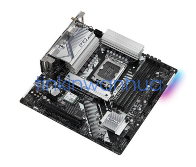For ASRock B760M Pro RS/D4 WiFi Motherboard LGA 1700 PCIe 4.0 M.2 / DP Ports