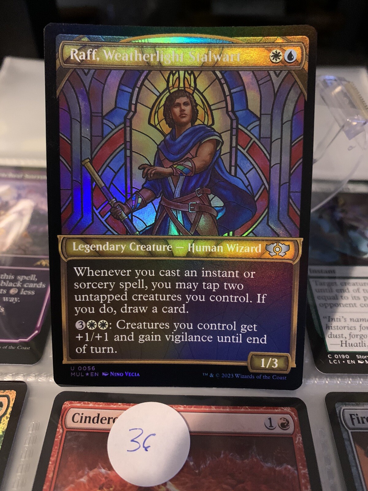 Libro Carta Magic Stalwart Shield - Bearers (Inglés). Creature - Human