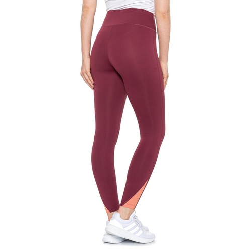 Leggings Peloton Para Mujer Borgoña 7/8 Inserto Acanalado Move Mission Talla Pequeña ¡Nuevos! - Imagen 2 de 3