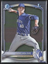 2025 Bowman #BCP-76 Blake Wolters Chrome Prospects Kansas City Royals (A3)
