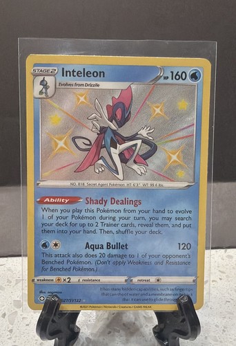 Inteleon SV027/SV122 Shining Fates: Shiny Vault Holo