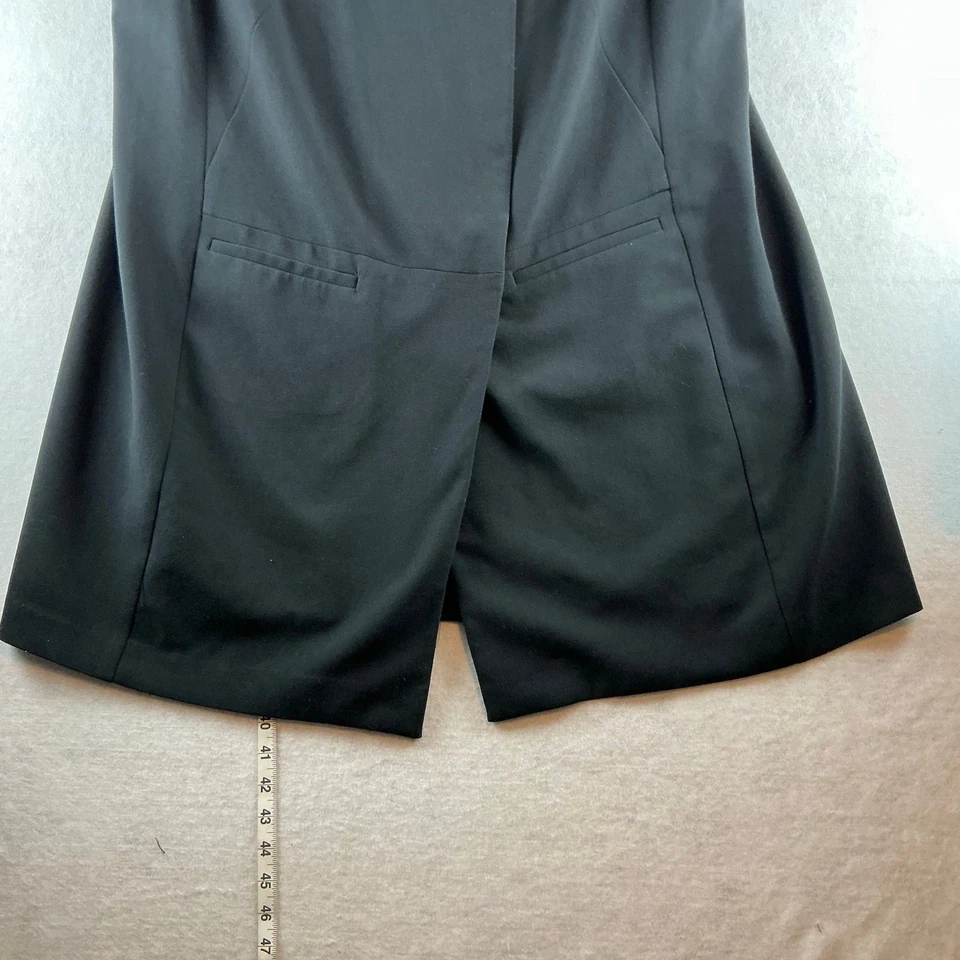 Chaleco Largo Sejour Mujer 20W Negro Cápsula Carrera Sin Mangas Oficina Profesional Foto 2 de 4