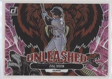 2023 Panini Donruss Unleashed Pink Fireworks Zac Veen #U3 0a3