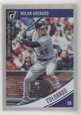 2018 Donruss Variations Stat Line Career 73/290 Nolan Arenado (Grey Jersey) xm5
