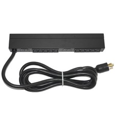 APC AP9571A Basic Rack PDU 30A 208V 1U 10x C13 Outlets Power Strip