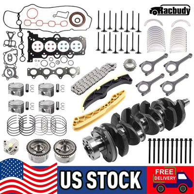 #ad 23110 2B710 Engine Rebuild Overhaul Kit w Crankshaft For Hyundai KIA 1.6L G4FJ $349.99