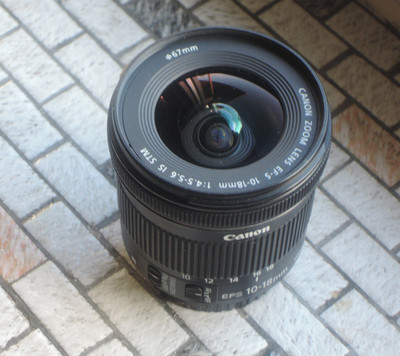 Canon EF-S 10-18 mm F4.5-5.6 IS STM Bildstabilisiert/ Weitwinkel Objektiv, EOS