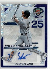 2025 Panini Prospect Edition #119 Nolan Schubart Purple Scope Signatures #/49