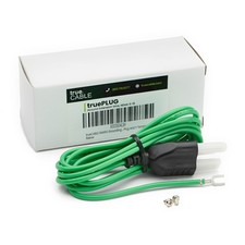 Shielded Ethernet Patch Panel Bond  Ground Extension Wire Adapter, NEMA 5-15...
