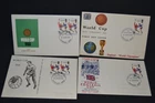 GB 1970 England Last day as holders of The World Cup covers x 4