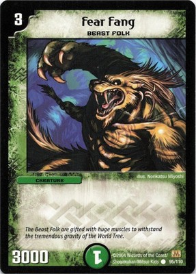 Duel Masters - Fear Fang 95/110 - Base Set Regular