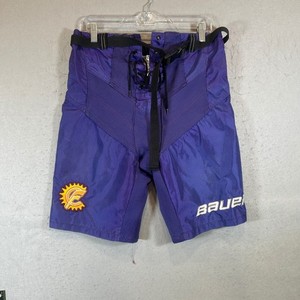 Bauer Hockey Shorts Mens Small Purple Ice Hockey Girdle Shell S/P