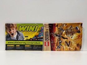 LEGO Pharaoh's Quest: Scorpion Pyramid (7327) Missing Two Stickers