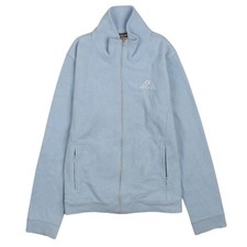 Kappa Women Blue Fleece Full Zip Jacket Size L