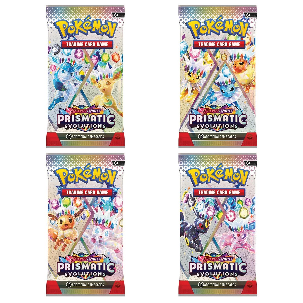 Pokemon TCG: Scarlet & Violet - Prismatic Evolutions Tech Sticker