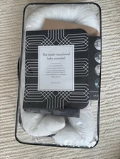 Dockatot Deluxe Lounger with Pink Strawberry Cream Cover Baby Girl