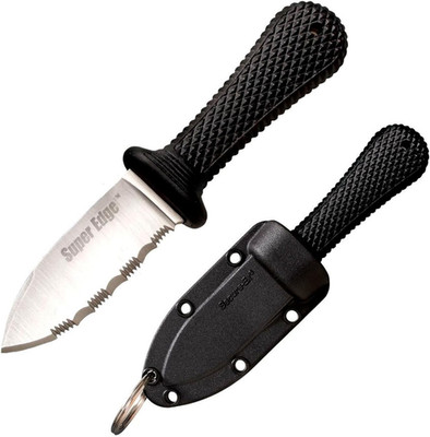 Super Edge 2'' Durable Compact Japanese AUS8A Stainless Steel Fixed Blade Drop Po