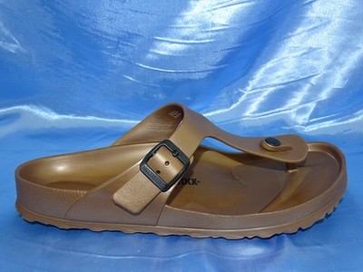 BIRKENSTOCK GIZEH EVA Metallic Copper GR 42 HAUSSCHUHE ZEHENTRENNER BRONZE /D94