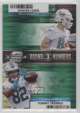 2021 Contenders Optic Green Pulsar Prizm 10/30 Hunter Long Tommy Tremble 1dm4