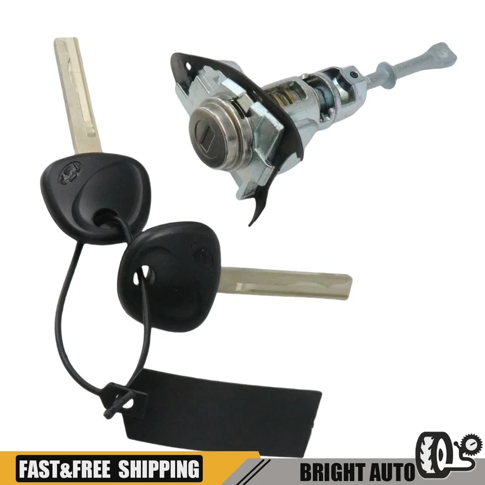 Cerradura de puerta cilindro lado del conductor con 2 llaves 81970-2VC00 para Hyundai Veloster 2011-17 Foto 2 de 4