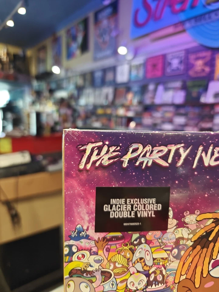 Juice WRLD - The Party Never Ends 2 LP Glacier Vinyl Records NEW SEALED - Image 2 of 4