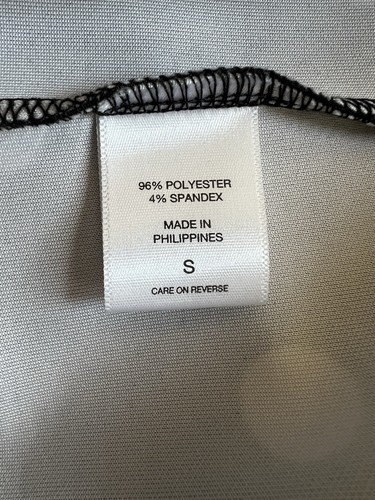 New York & Company Women's Polka Dot Scuba Stretch Sheath Dress Sz S Black/White - Picture 4 of 8
