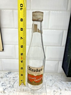 RARE ANTIQUE STEUBEN TOMATO CATSUP ORIGINAL LABEL & CAP PORTLAND IND