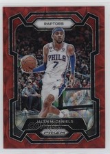 2023-24 Panini Prizm Choice Red Prizm 57/88 Jalen McDaniels #291 12v1