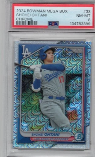 2024 Bowman Mojo - PSA 8 - Shohei Ohtani #33