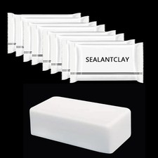 Pack of 8 White Seal Putty Waterproof Duct Repair Sealing Clay,