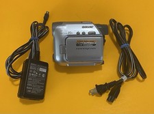 Sony Handycam DCR-HC21 MiniDV Camcorder W/ Charger For parts or repair READ