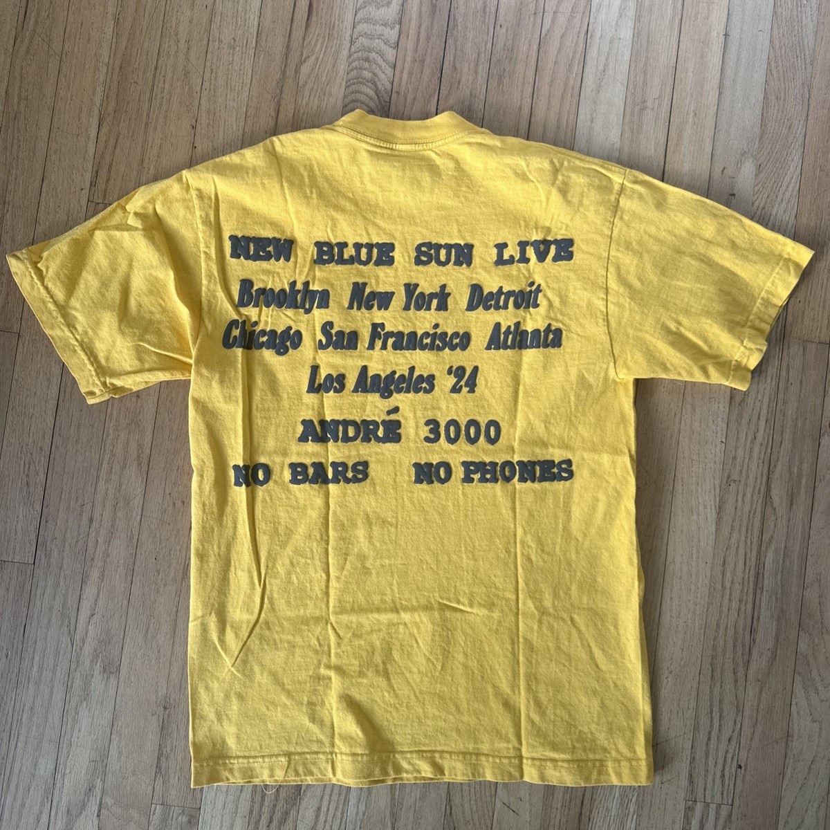 Andre 3000 Shirt New Blue Sun Official Tour CPFM Listen To Sade T
