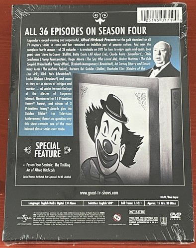 Alfred Hitchcock Presents Seasons 1-6 DVD Lot 1 2 3 4 5 6 ~ Sets 2-6 NEW SEALED - Picture 16 of 20
