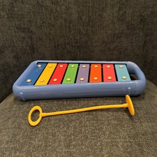 H. Horowitz  Co. 3008/1014 8-Note Kids Xylophone with Mallet   Blue Frame