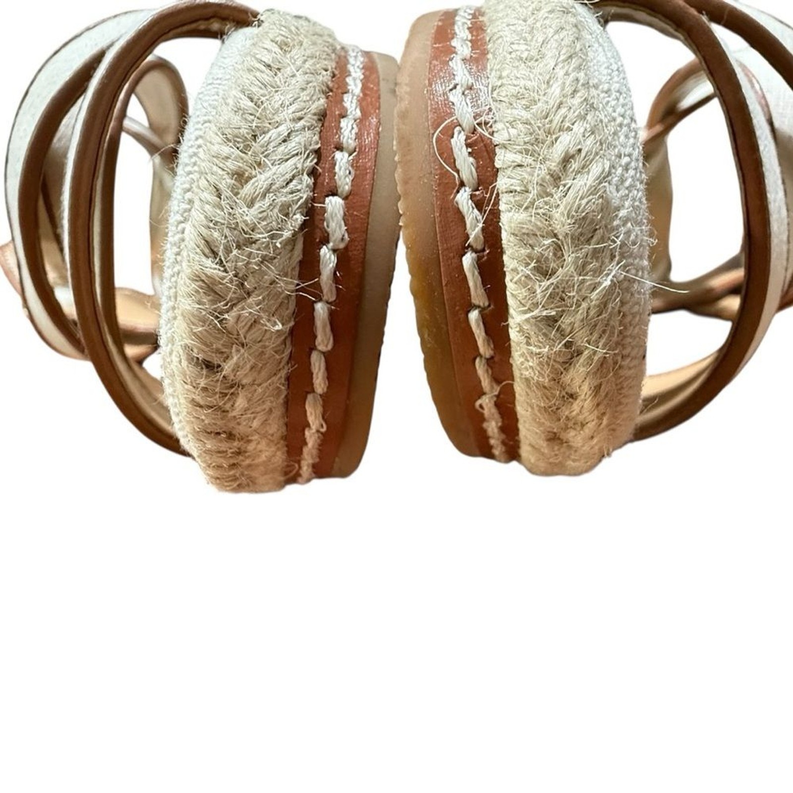 Talbots Chic Canvas Espadrille Platform Sandals S… - image 12