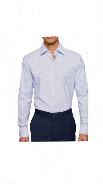 Men Boss Shirt White 40 /L / 48