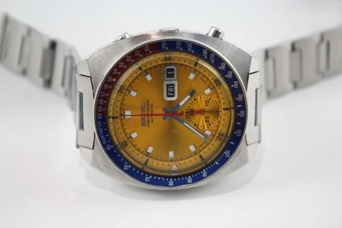 Seiko Pogue Chronograph Vintage Watch Ref. 6139-6002 Automatic SPARES/REPAIRS